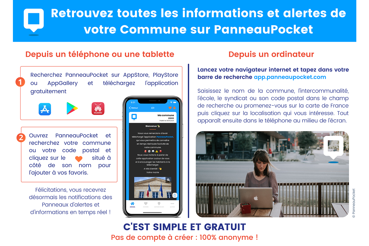 guide panneau pocket